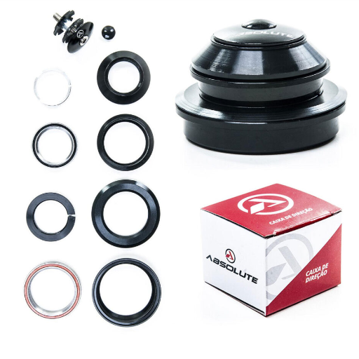 CAIXA DE DIREÇAO ABSOLUTE TAP ZS 44/56 GARFO B332 44/56 Preto