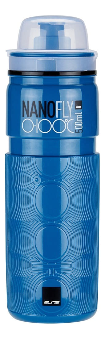 GARRAFA ELITE TERMICA NANO FLY 4H 500ML AZUL