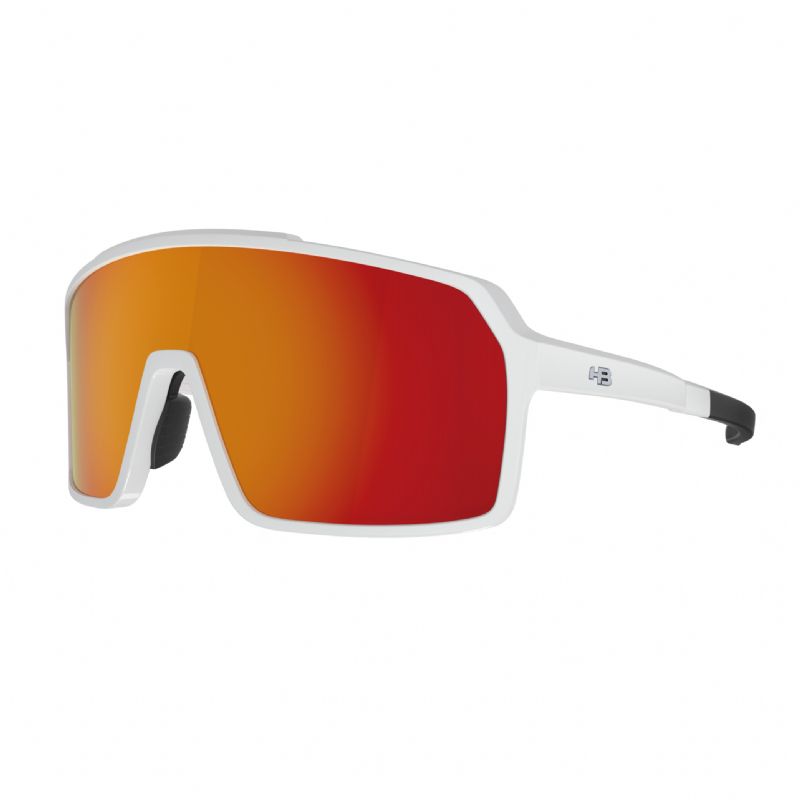 OCULOS HB GRINDER BRANCO PEROLA LARANJA CROMADO