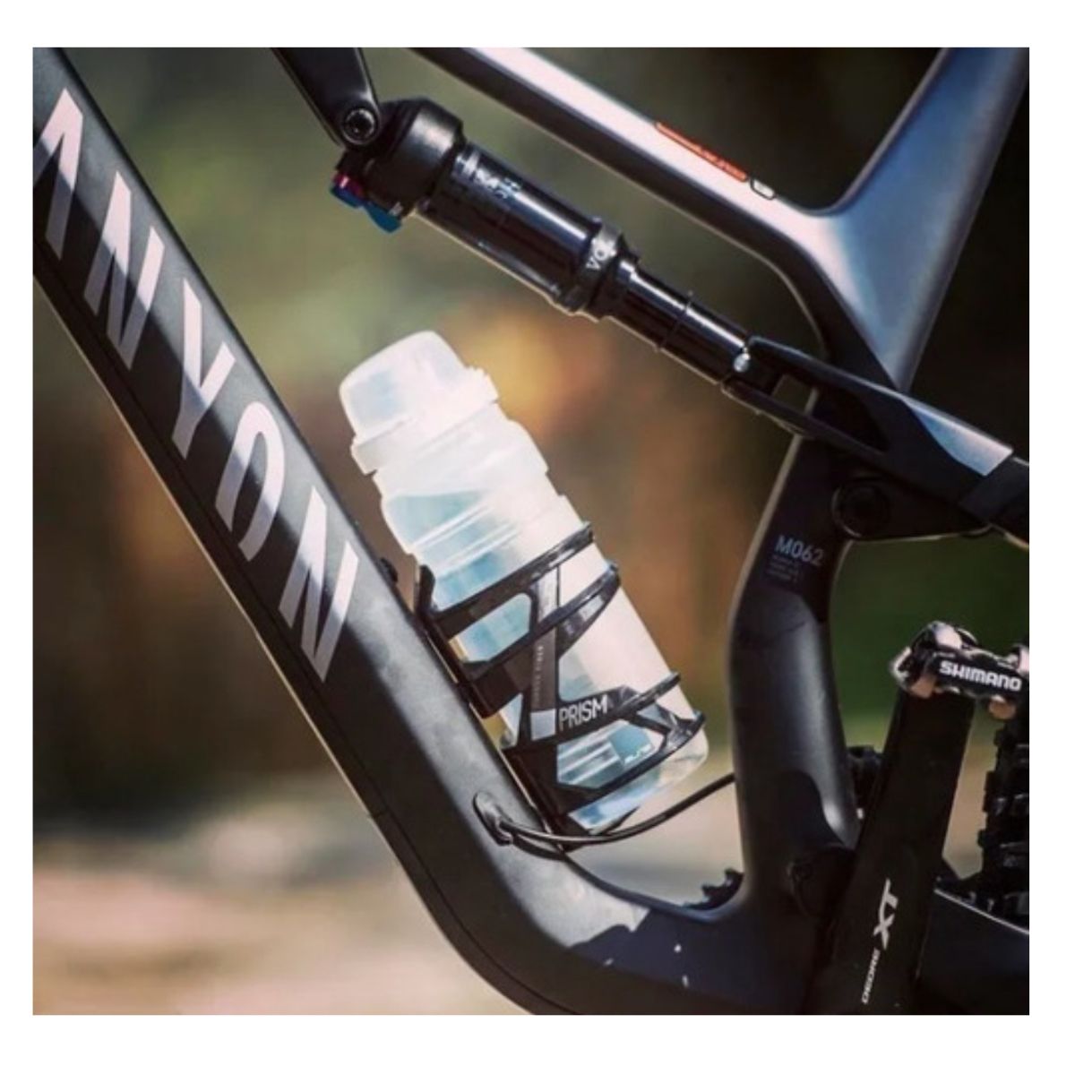 SUPORTE CARAMANHOLA SHIMANO ELITE PRISM LEFT PRETO