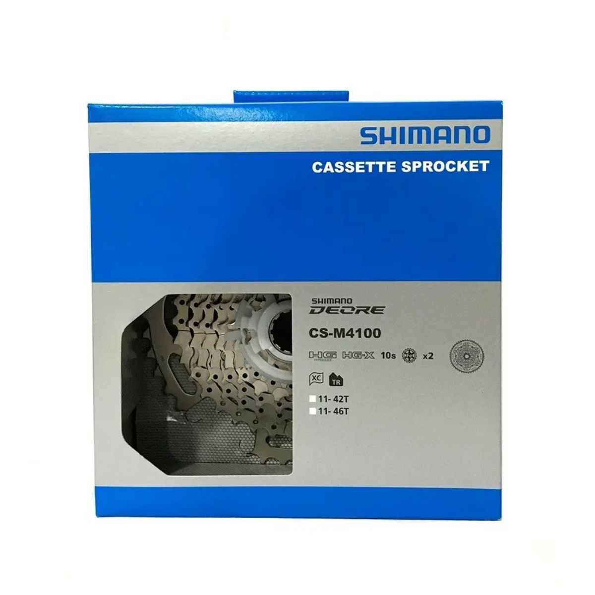 CASSETE SHIMANO DEORE 10V CS-M4100 11/46D