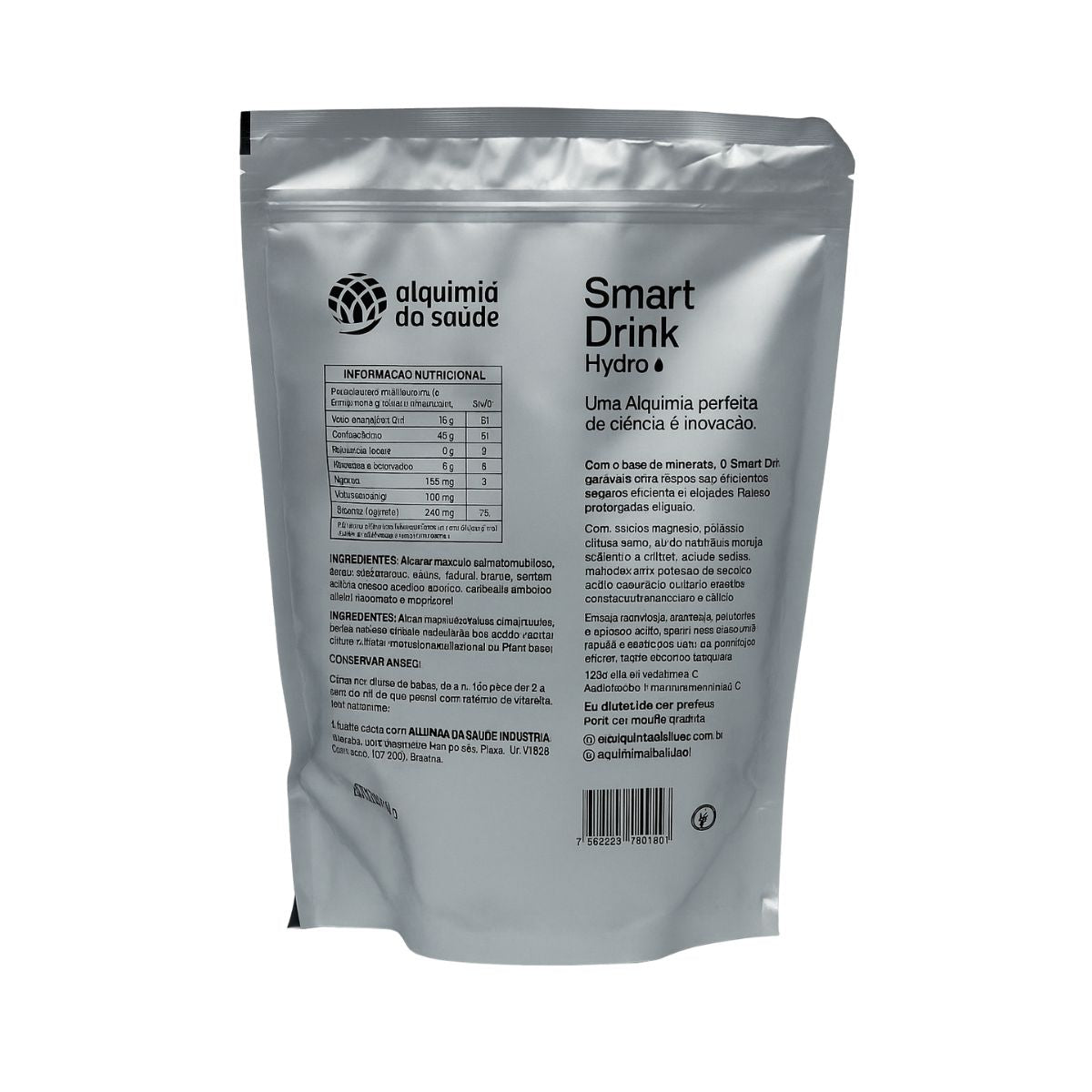 SMART DRINK HYDRO ALQUIMIA DA SAUDE SABOR FRESH CITRUS 750G