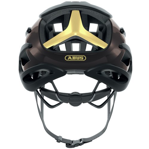 CAPACETE ABUS AIRBREAKER PRETO E DOURADO TAM M 52 58 CM