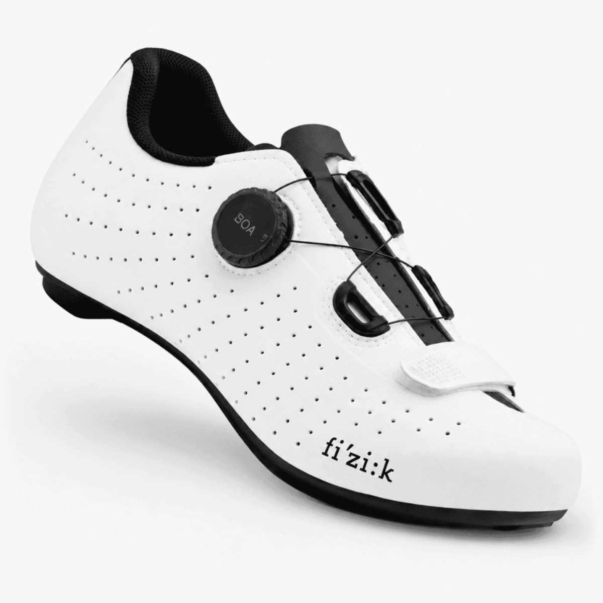 SAPATILHA FIZIK TEMPO R5 OVERCURVE BRANCA COM PRETO