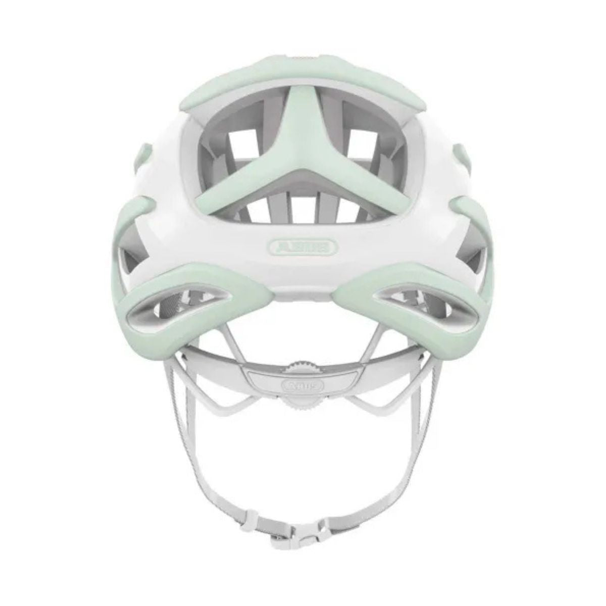 CAPACETE ABUS AIRBREAKER MENTA E BRANCO TAM P