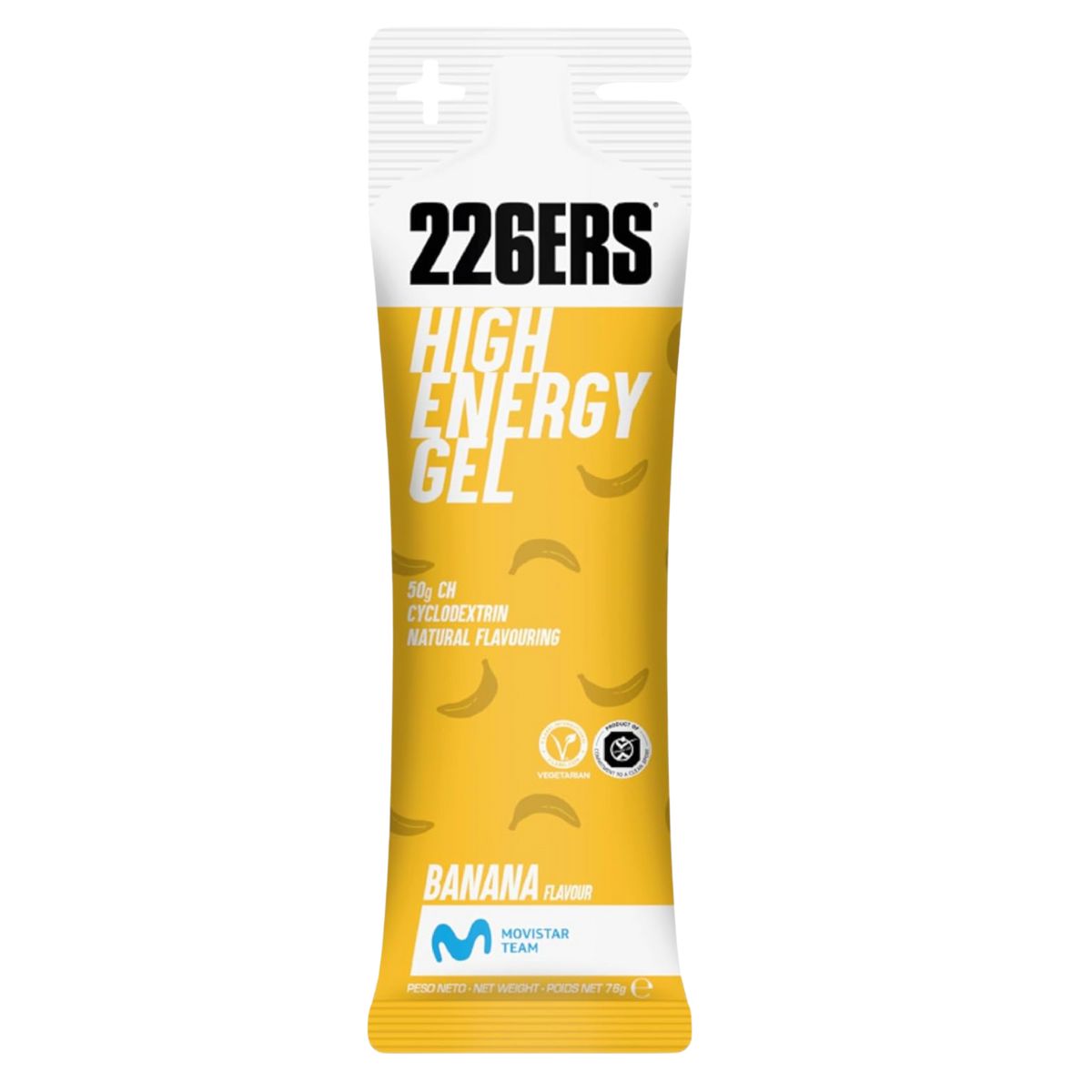 GEL 226ERS HIGH ENERGY GEL 76G BANANA (BANANA)