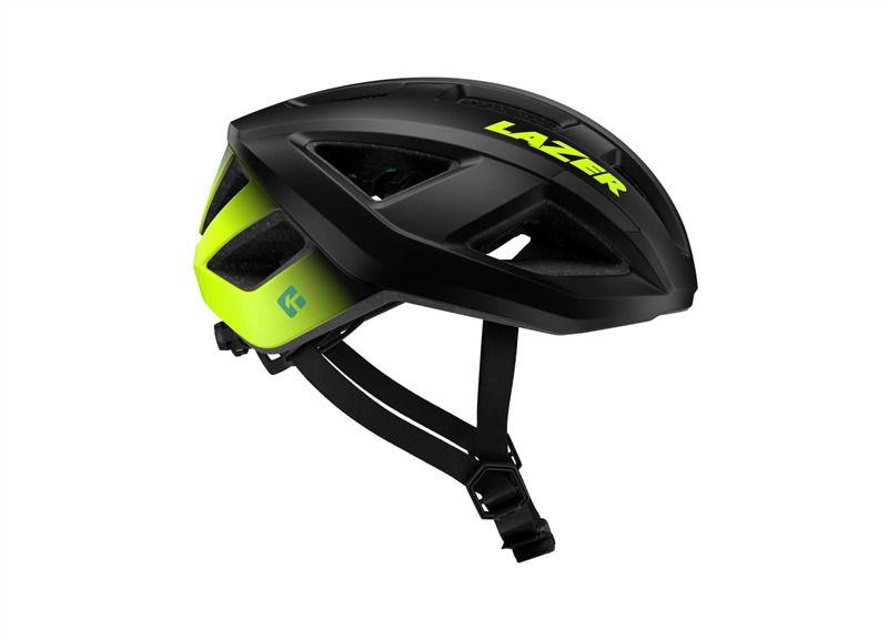 CAPACETE LAZER ROAD TONIC KINETICORE AMARELO/PRETO TAM. M