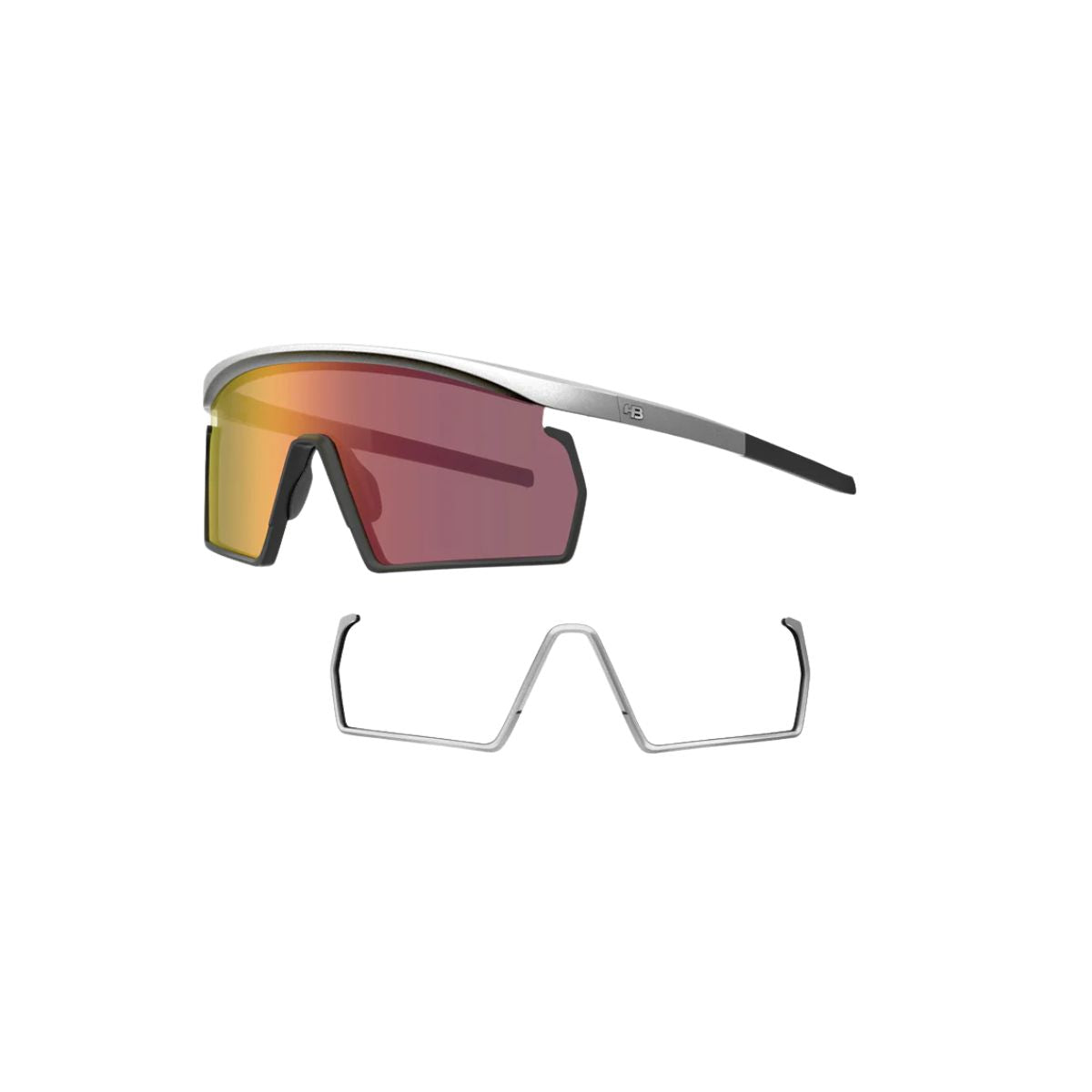 OCULOS HB SPINNER M ALUMIN/ M ALUMIN+ M BLACK RED CHRO