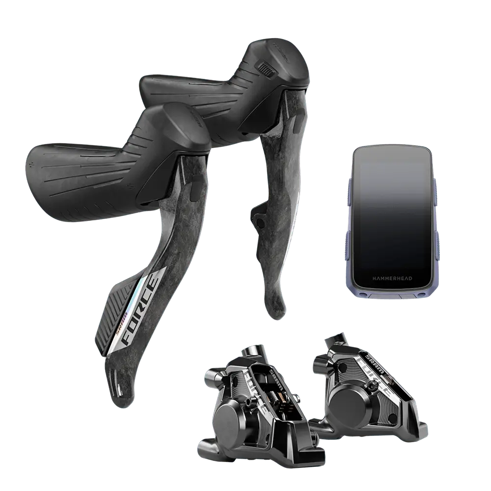 KIT UPGRADE SRAM FORCE AXS E1 FREIOS D + HAMMERHEAD KAROO