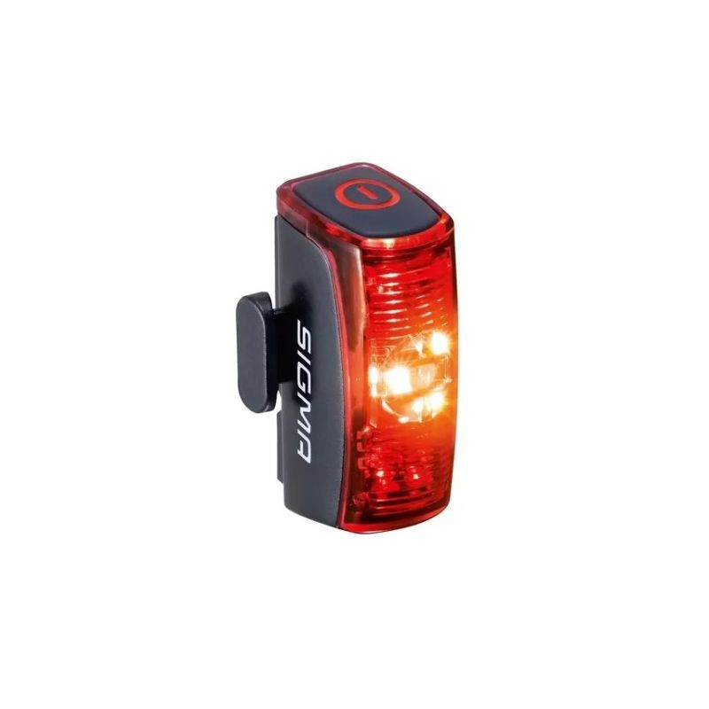 LANTERNA TRASEIRA SIGMA INFINITY LED VERMELHA UN Vermelho