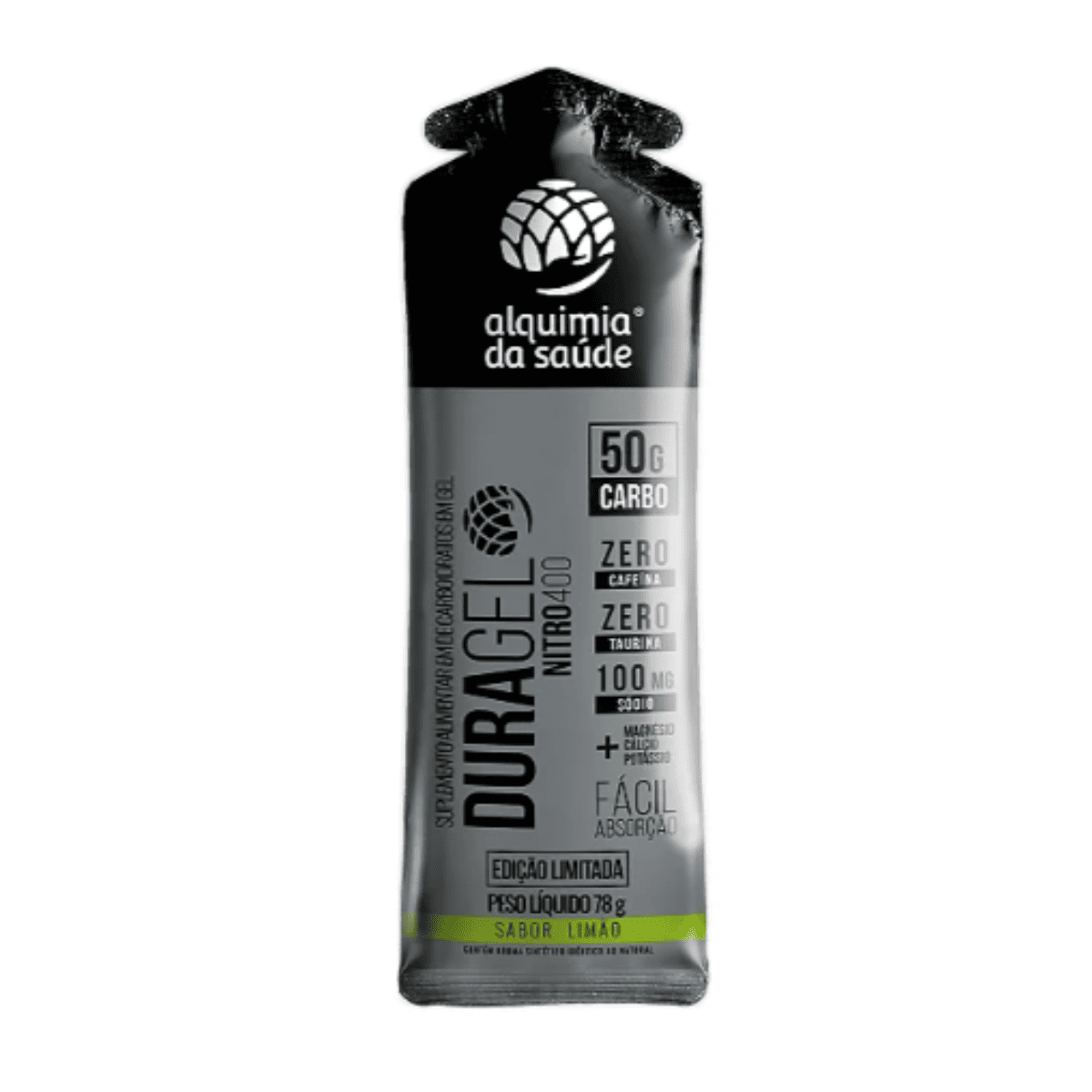 DURAGEL ALQUIMIA DA SAUDE NITRO400 LIMÃO 50G (15 saches)
