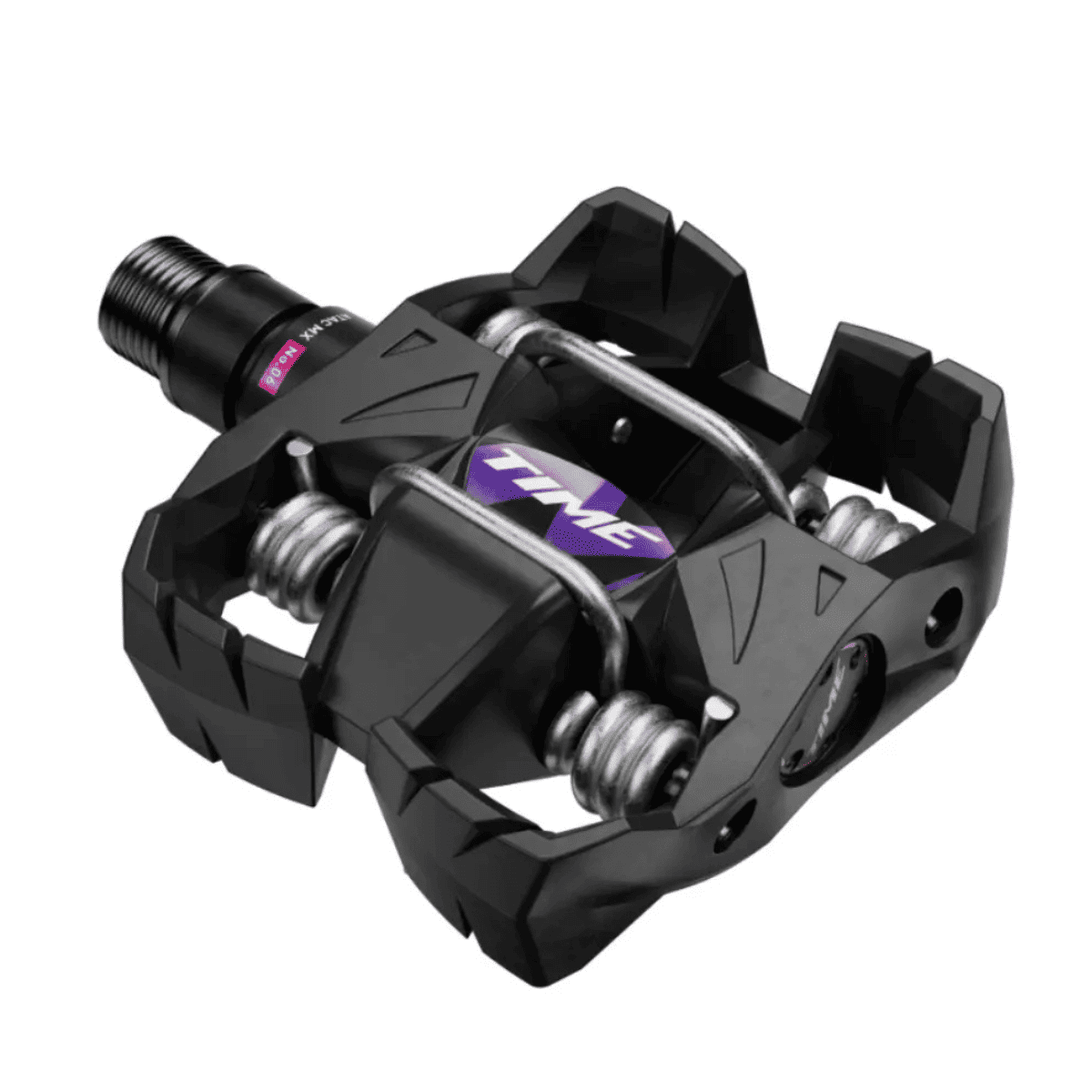 PEDAL CLIP MTB TIME MX 6 PRETO ROXO B1