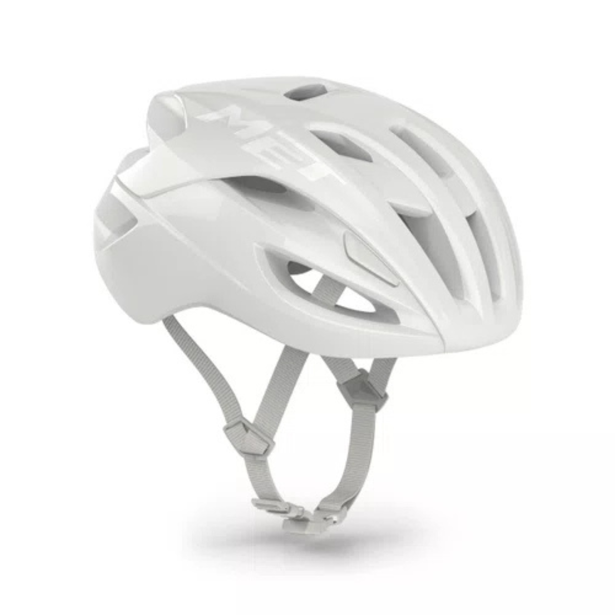 CAPACETE MET ROAD RIVALE MIPS BRANCO ABSOLUTO