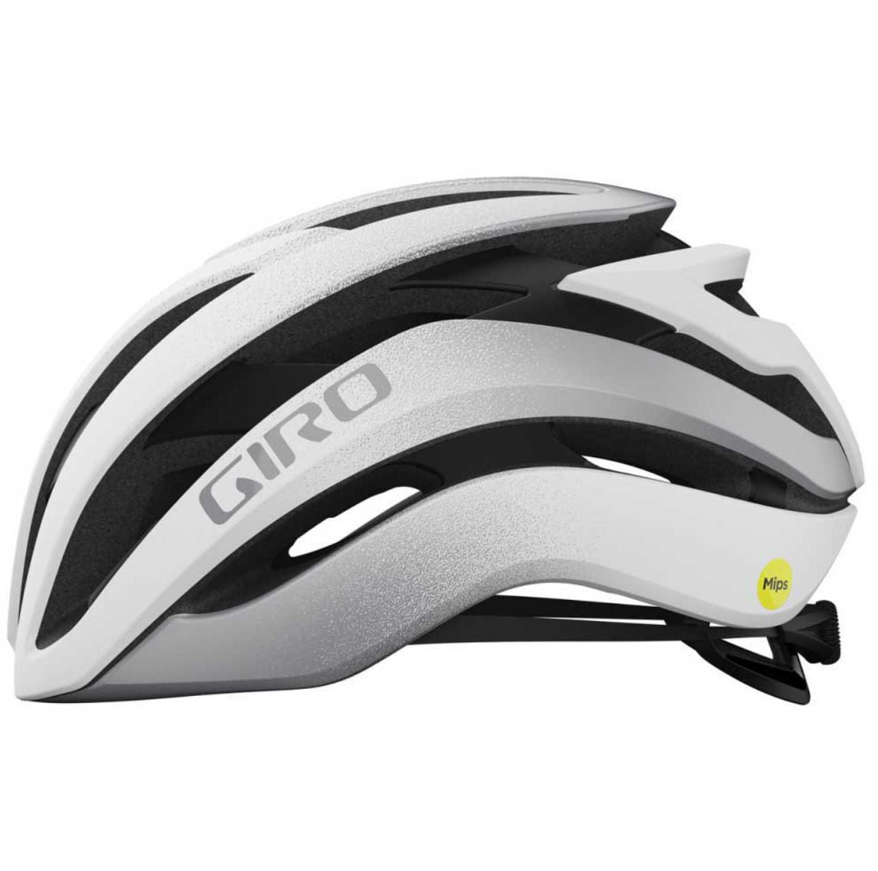 CAPACETE GIRO CIELO MIPS COR BRANCO/PRATA TAMANHO M