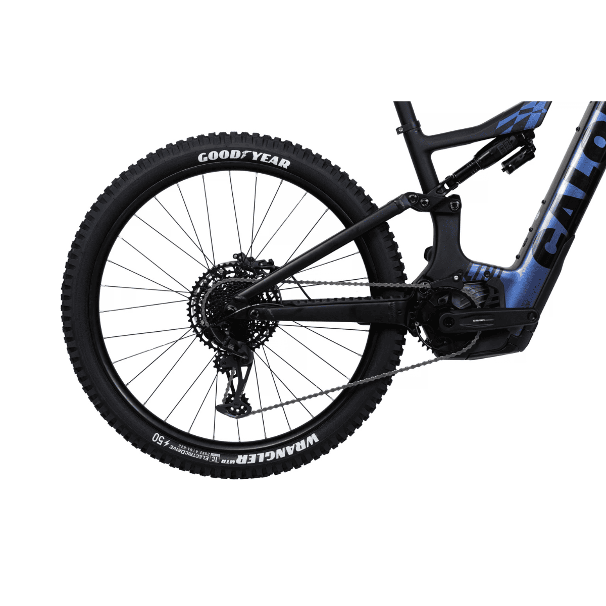 BIKE CALOI E-VIBE PEAK CARBON 12V COR AZUL