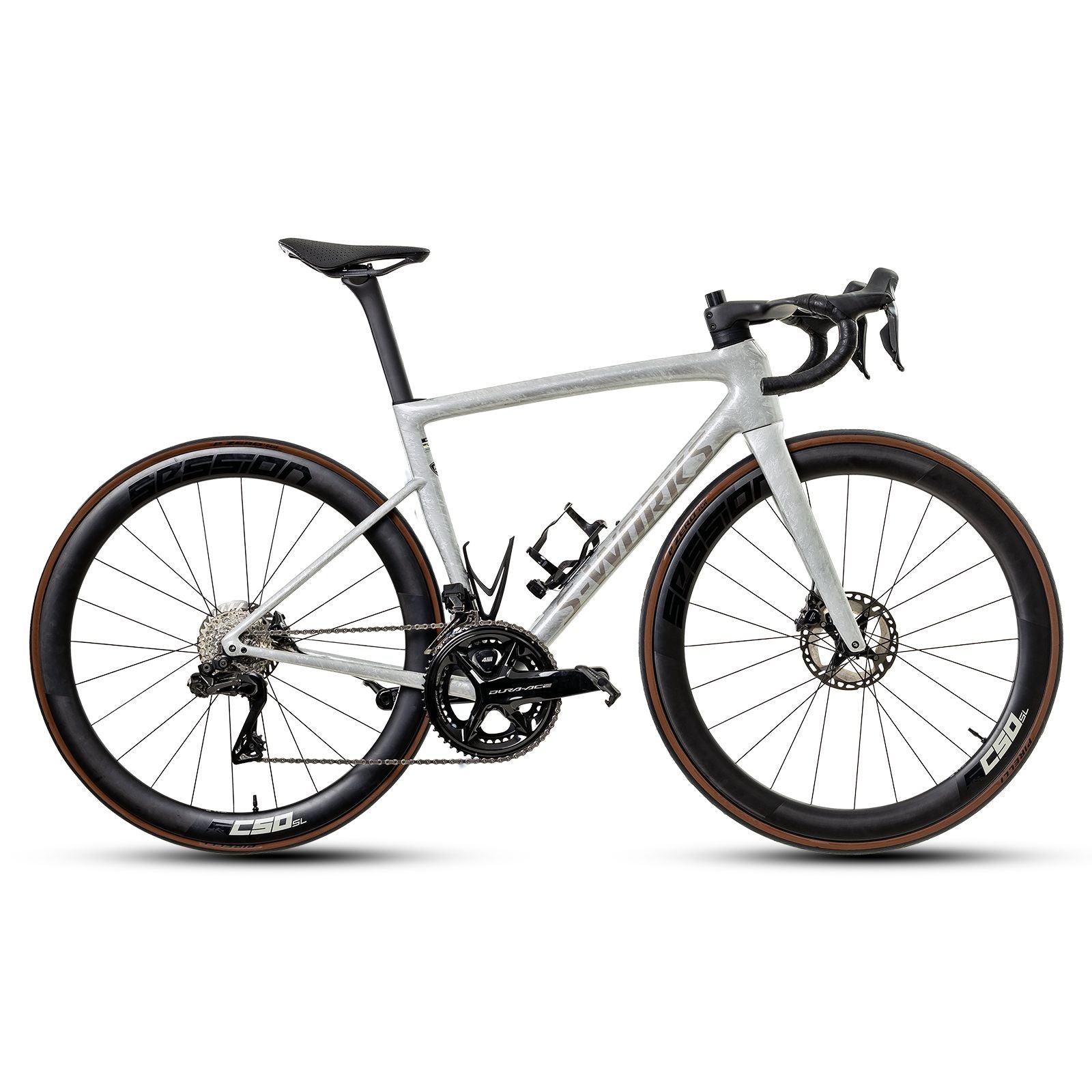 RODA SESSION CARBONO C50 ROAD DISC 700C CENTER LOCK SHIMANO (PAR)