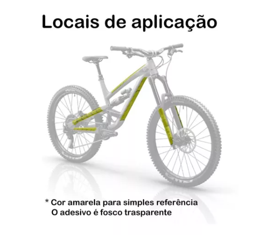 ADESIVO DE PROTECAO BUMPER COM 4 STRIPS RSD