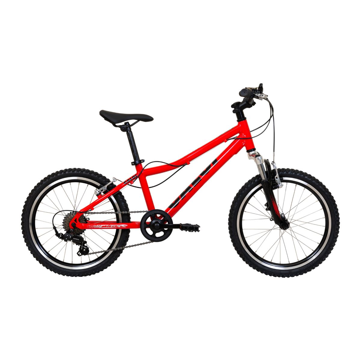 BIKE CALOI WILD XS 7V COR VERMELHO