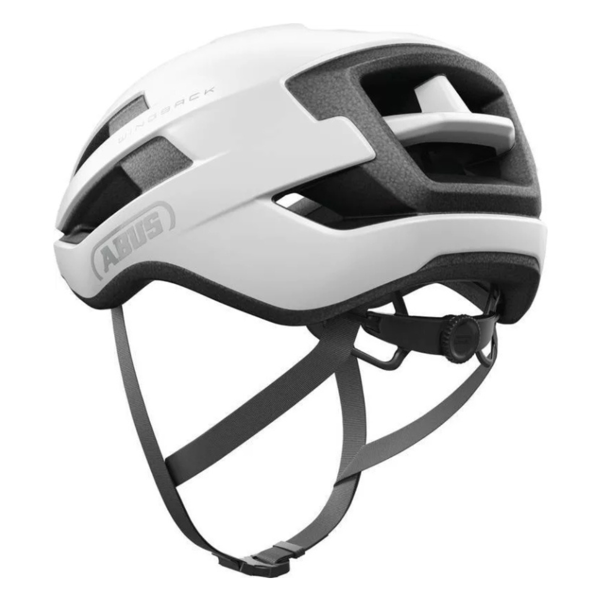 CAPACETE ABUS WINGBACK COR BRANCO POLAR
