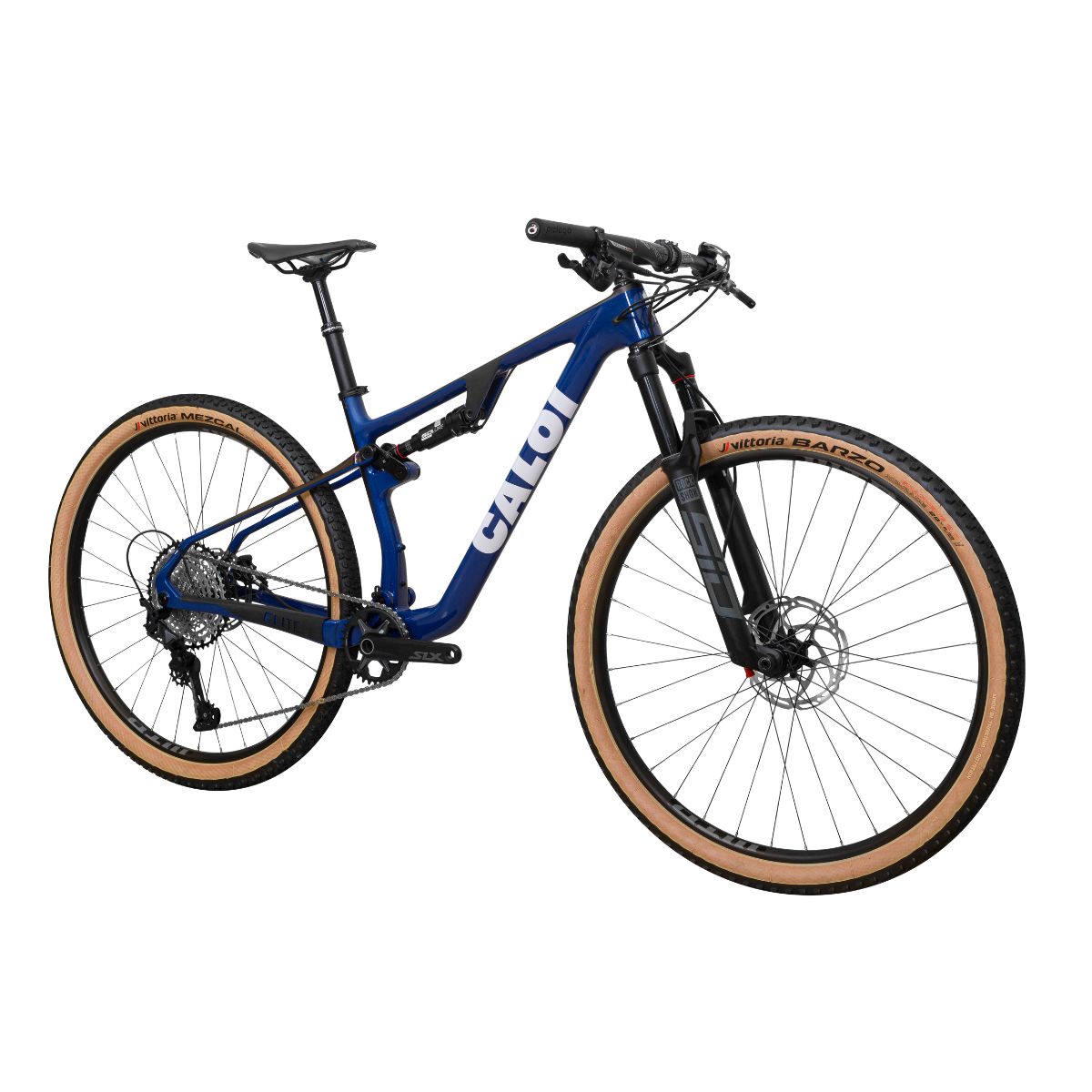 BIKE CALOI ELITE CARBON FS SPORT 12V COR AZUL