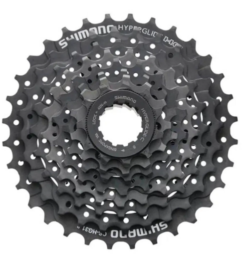CASSETE SHIMANO 8V CS-HG31 11/32D 11/32D PRATA