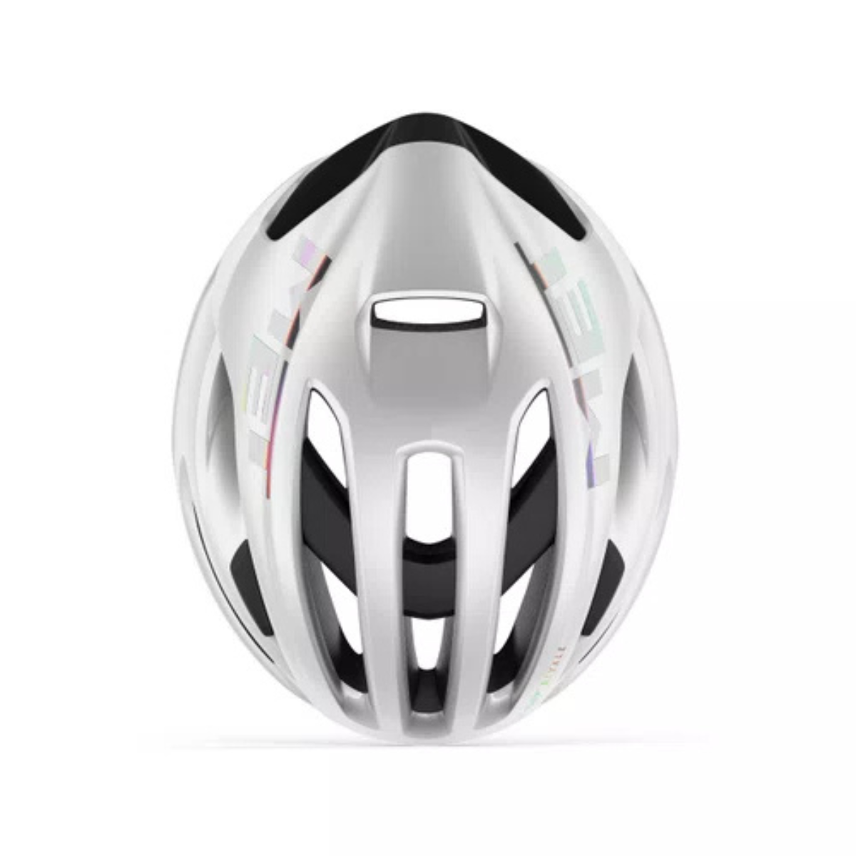 CAPACETE MET ROAD RIVALE MIPS BRANCO HOLOGRAF