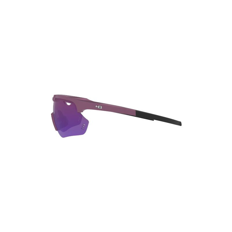 OCULOS HB SHIELD COMPACT 2.0 FILTRO 3 UV METALICO FOSCO C/ LENTE ROXA