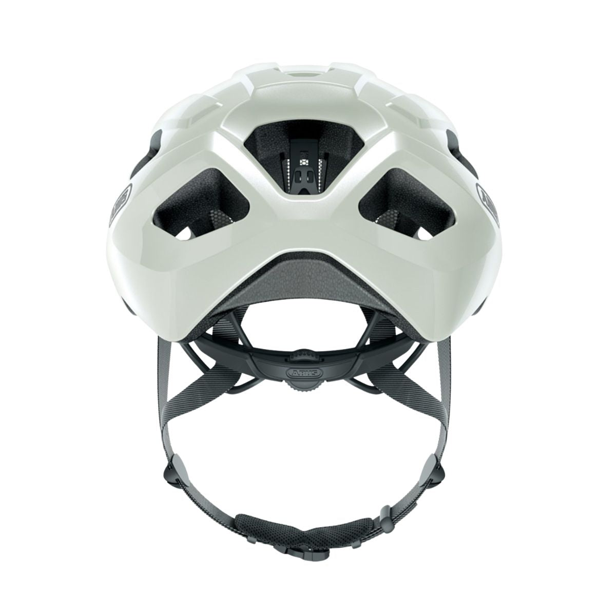 CAPACETE ABUS MACATOR BRANCO PEROLA TAM M 52 58 CM