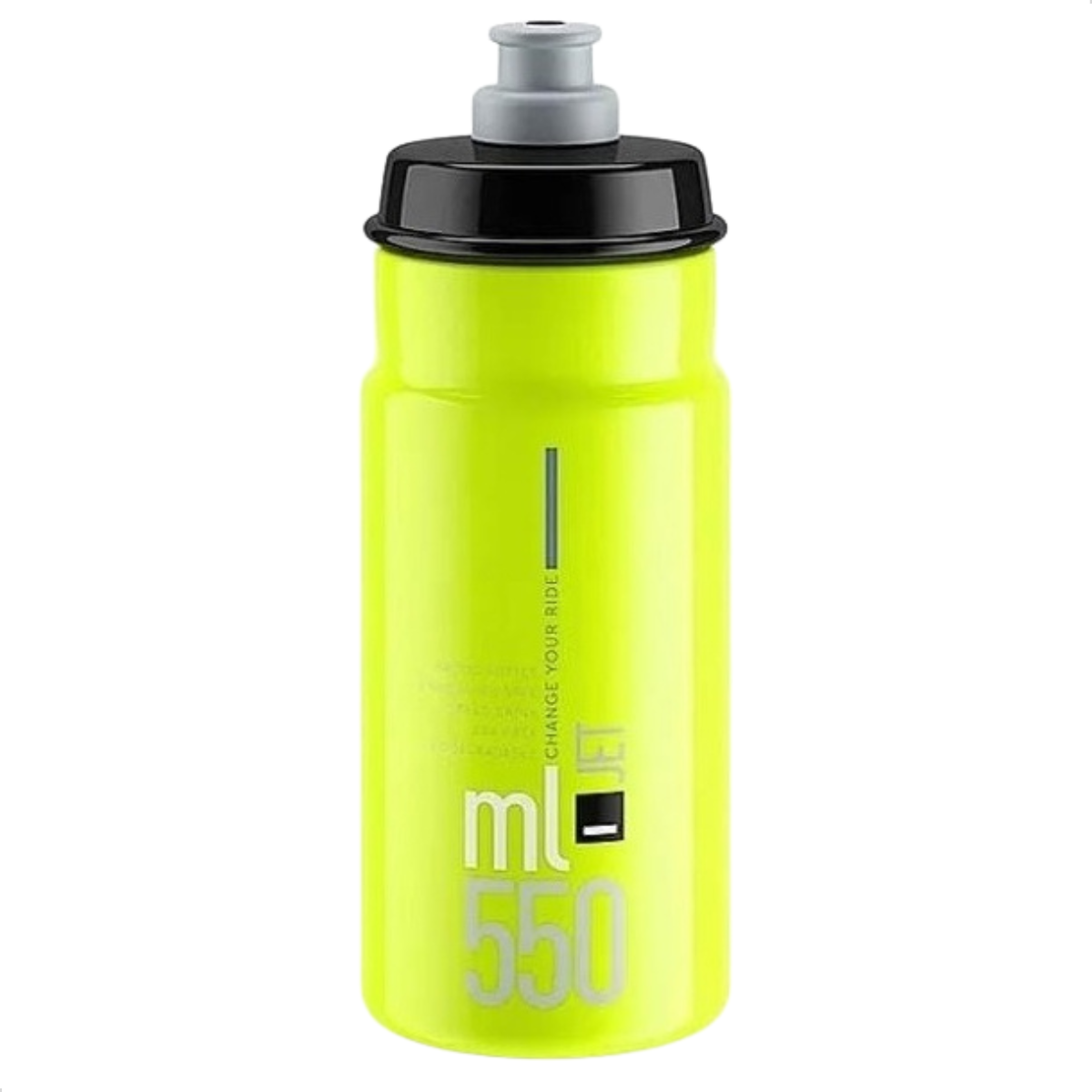 GARRAFA ELITE JET 550ML AMARELA FLUORESCENTE