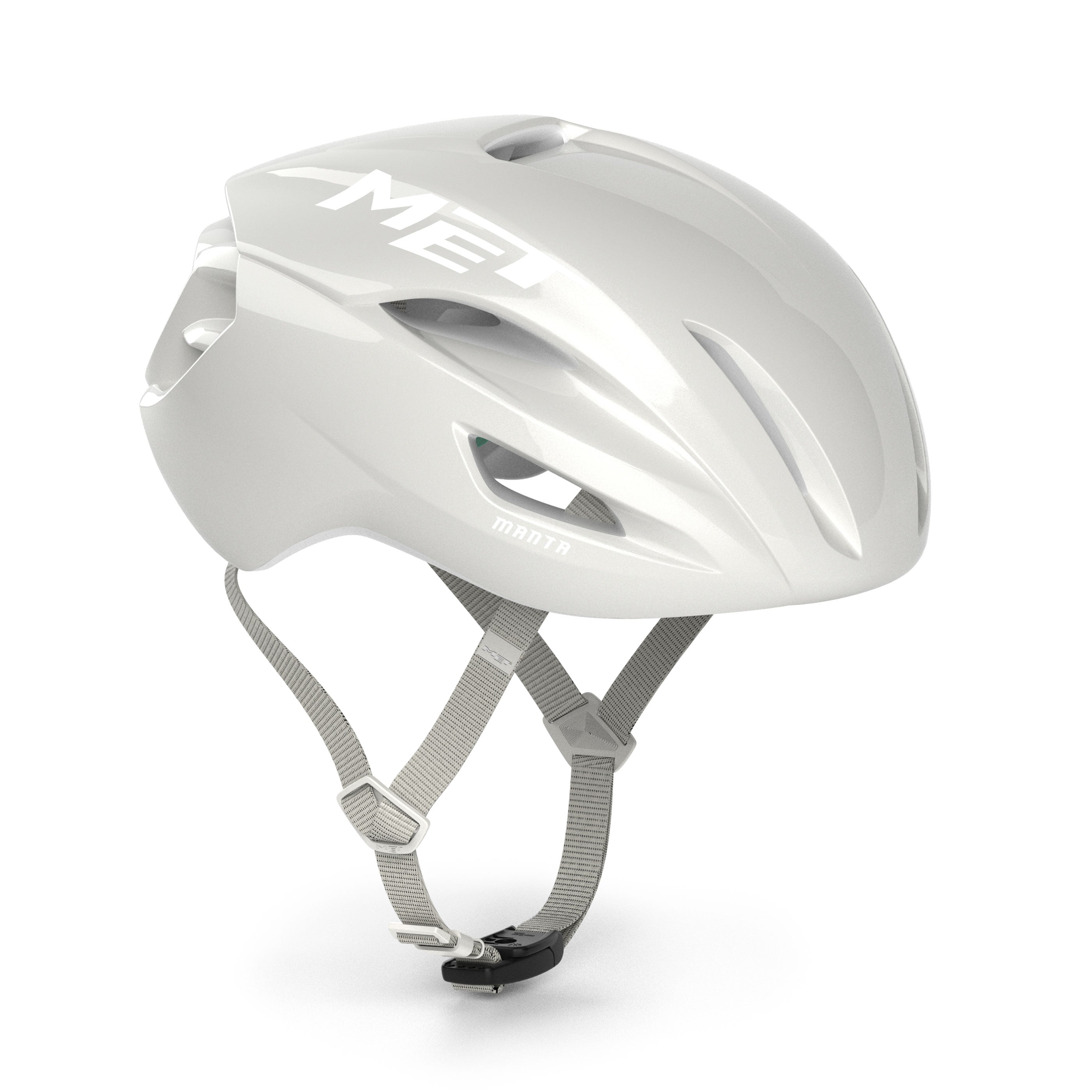 CAPACETE MET ROAD MANTA MIPS BRANCO ABSOLUTO TAM M (56-58)