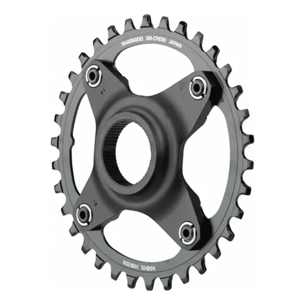 COROA ENGRENAGEM SHIMANO STEPS SM-CRE80-12-B 34D PTO 12V