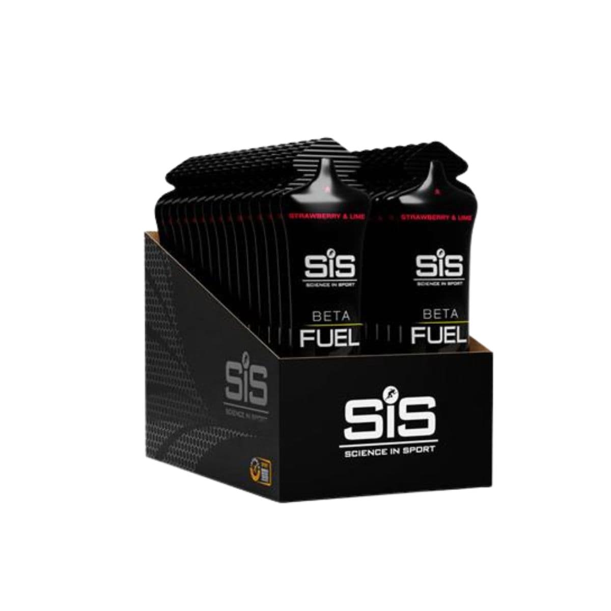 GEL SIS BETA FUEL 60ML MORANGO E LIMA CX 30UN