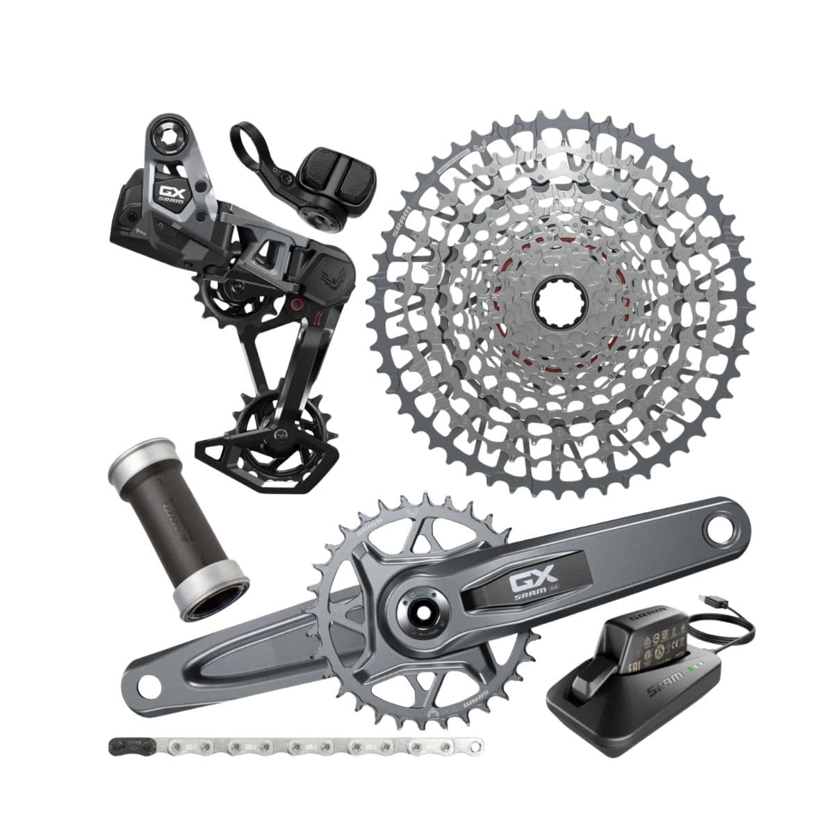 GRUPO SRAM GX T-TYPE AXS D1 32T 170MM WIDE Q174 C/ PROTETOR