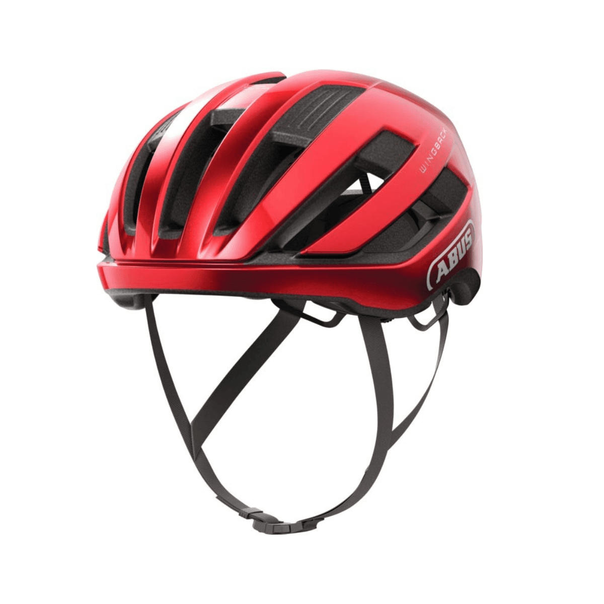 CAPACETE CICLISMO ABUS WINGBACK VERMELHO TAM M