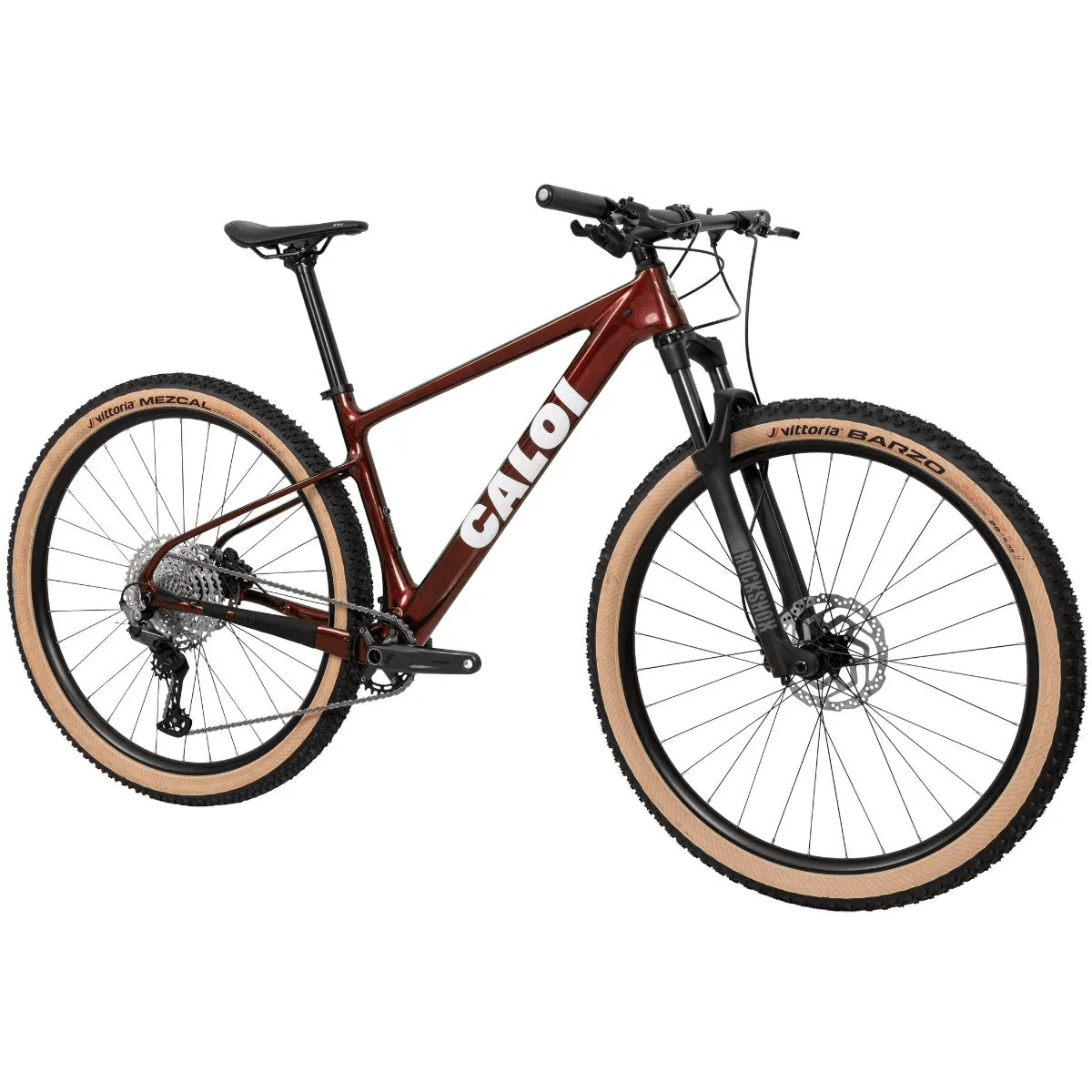 BIKE CALOI CARBON HT SPORT DEORE COR VERMELHO 2026