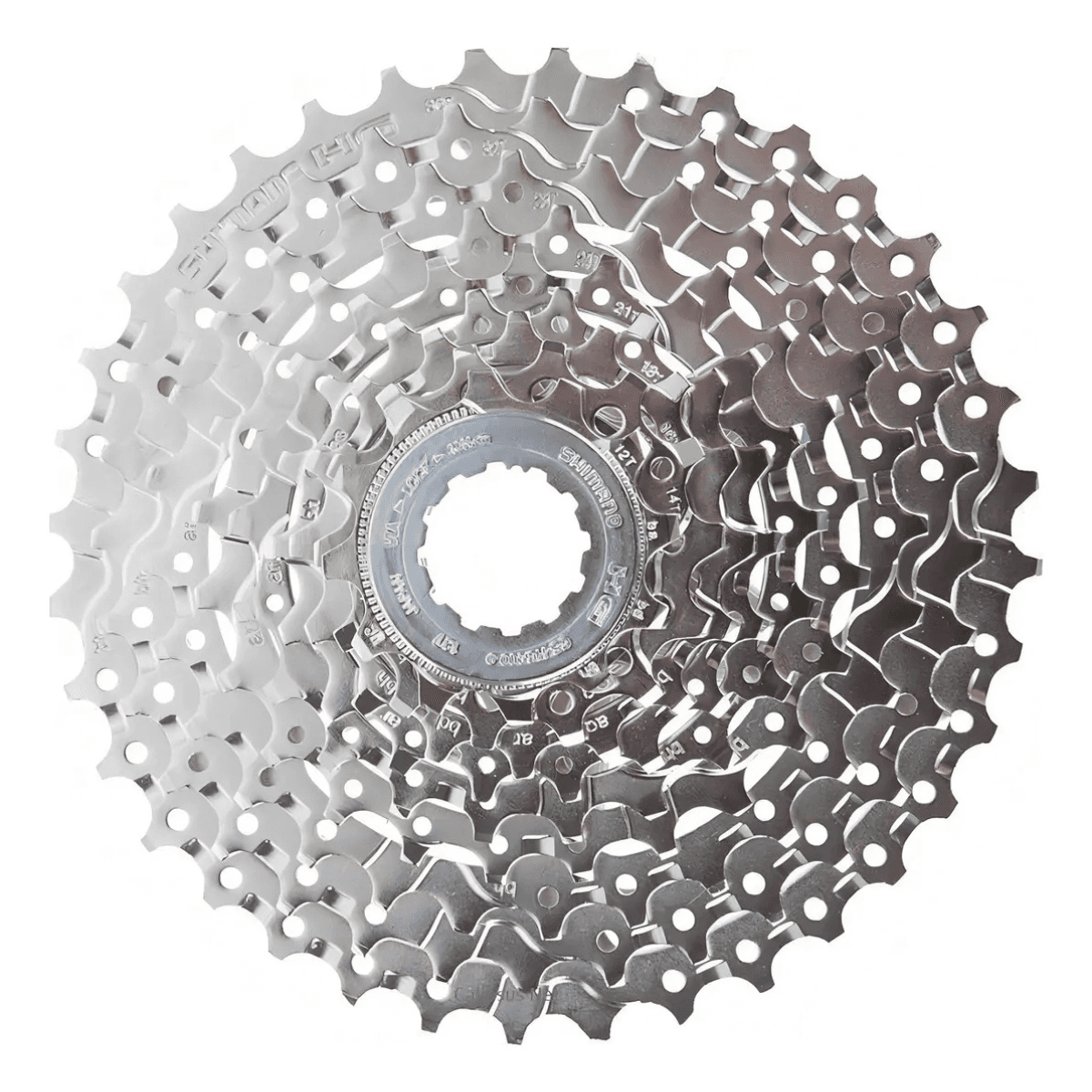 CASSETE SHIMANO SPROCKET 9V CS-HG400 12/36D PRATA