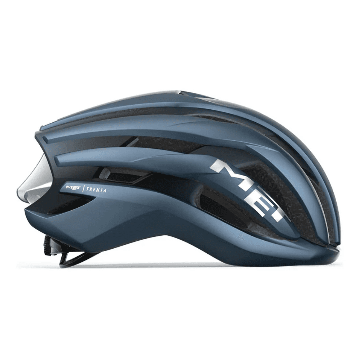 CAPACETE MET ROAD TRENTA MIPS COR AZUL MARINHO TAM M (56-58)