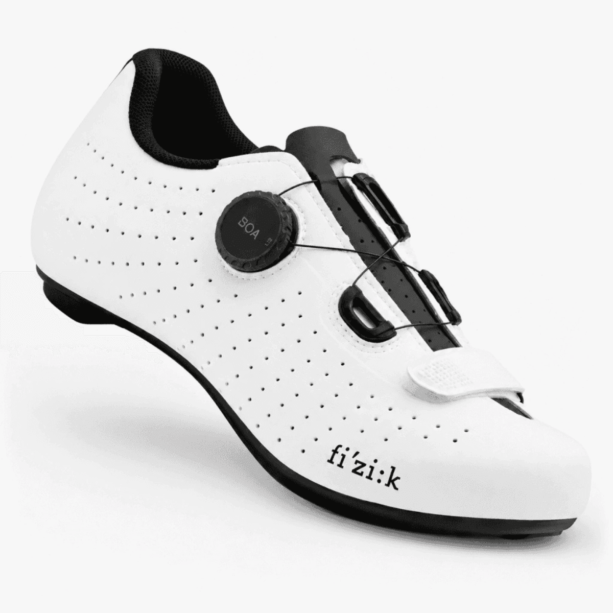 SAPATILHA FIZIK TEMPO R5 OVERCURVE TAM 40 BRANCA COM PRETO