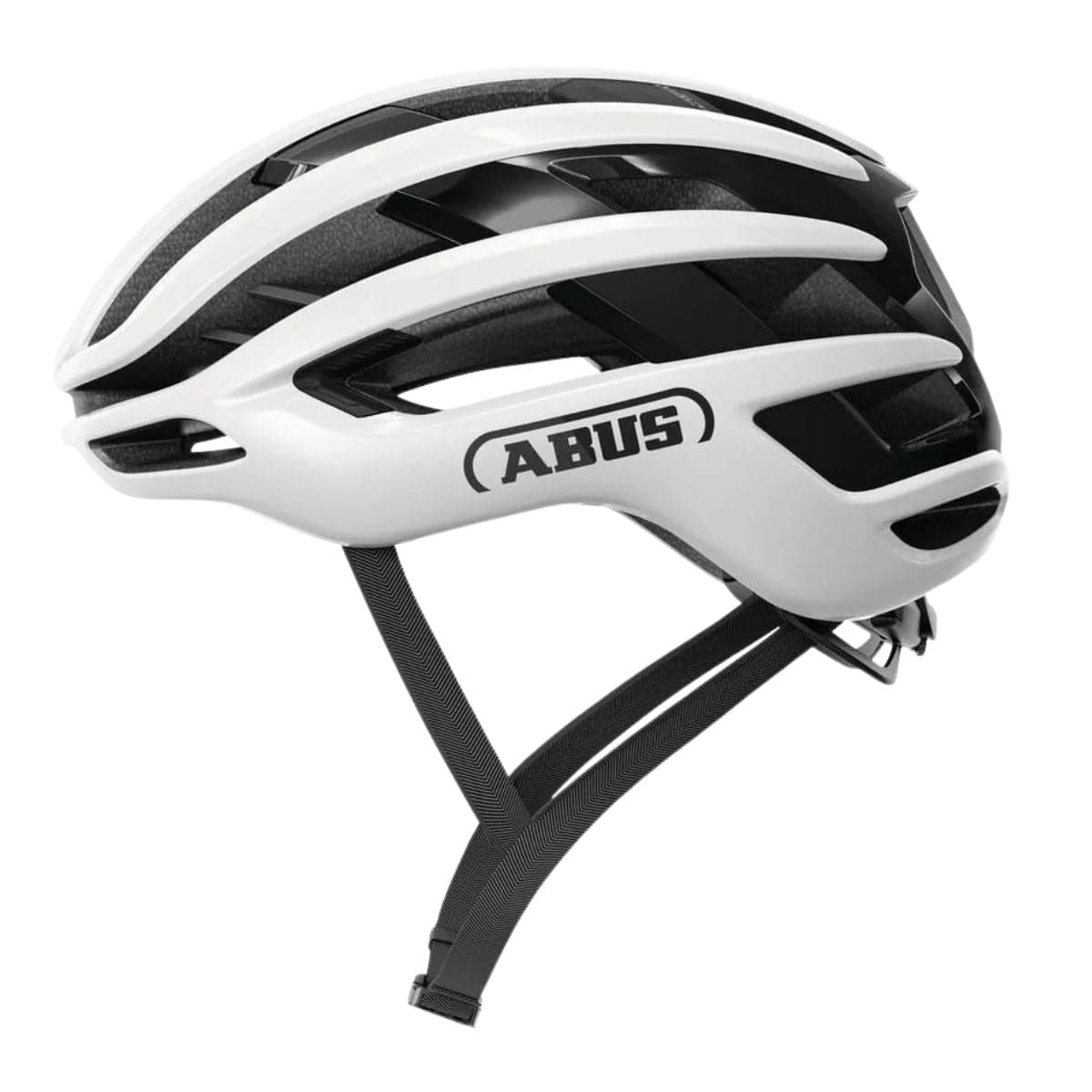 CAPACETE ABUS AIRBREAKER 2.0 BRANCO BRILHANTE TAM.M