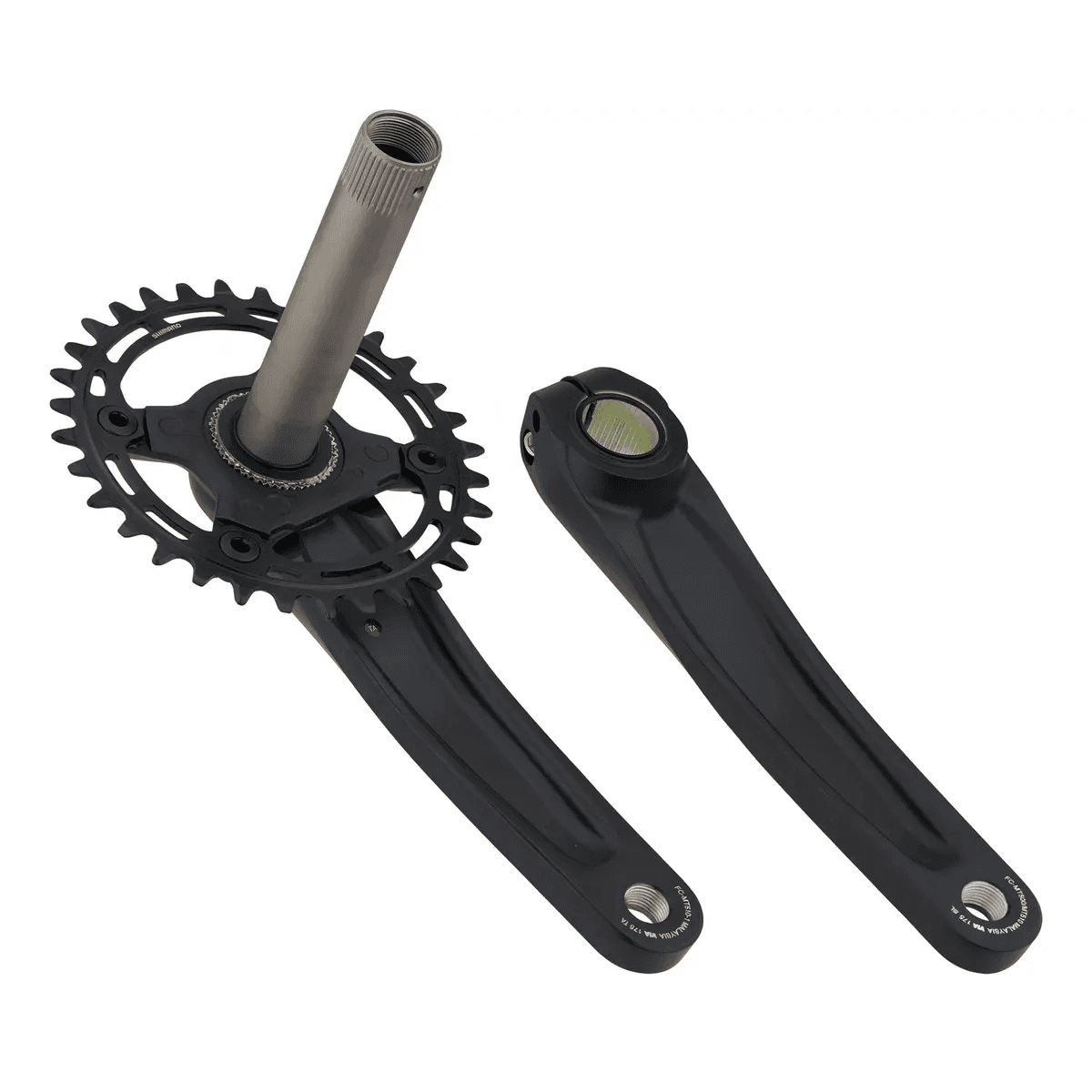 PEDIVELA SHIMANO FC-MT510 175MM 32D 12V SEM MOVIM 12V Preto