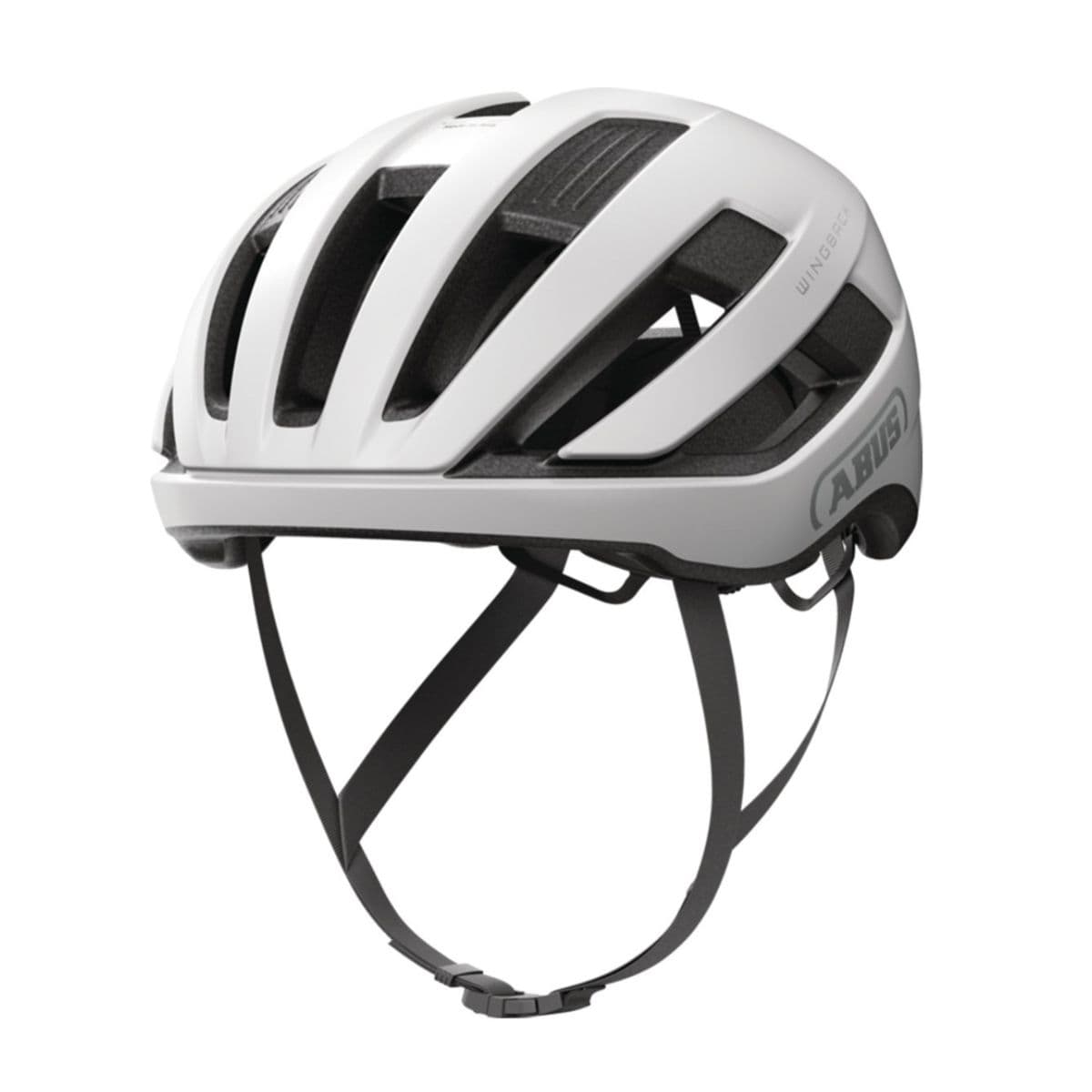 CAPACETE ABUS WINGBACK BRANCO POLAR TAM P 51 55 CM