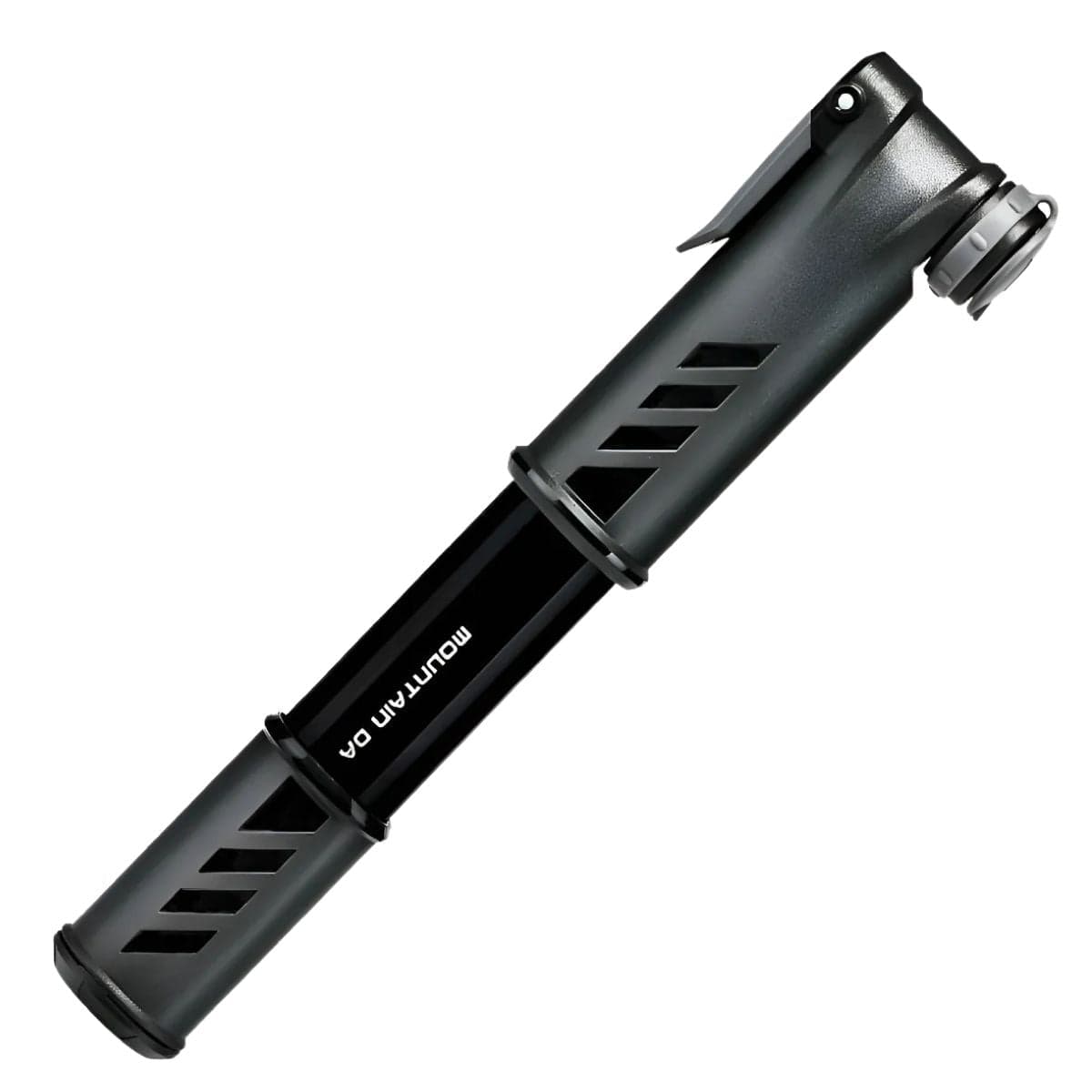 BOMBA DE AR DE MAO TOPEAK MTB MOUNTAIN DA 60 PSI PEQUENA Preto