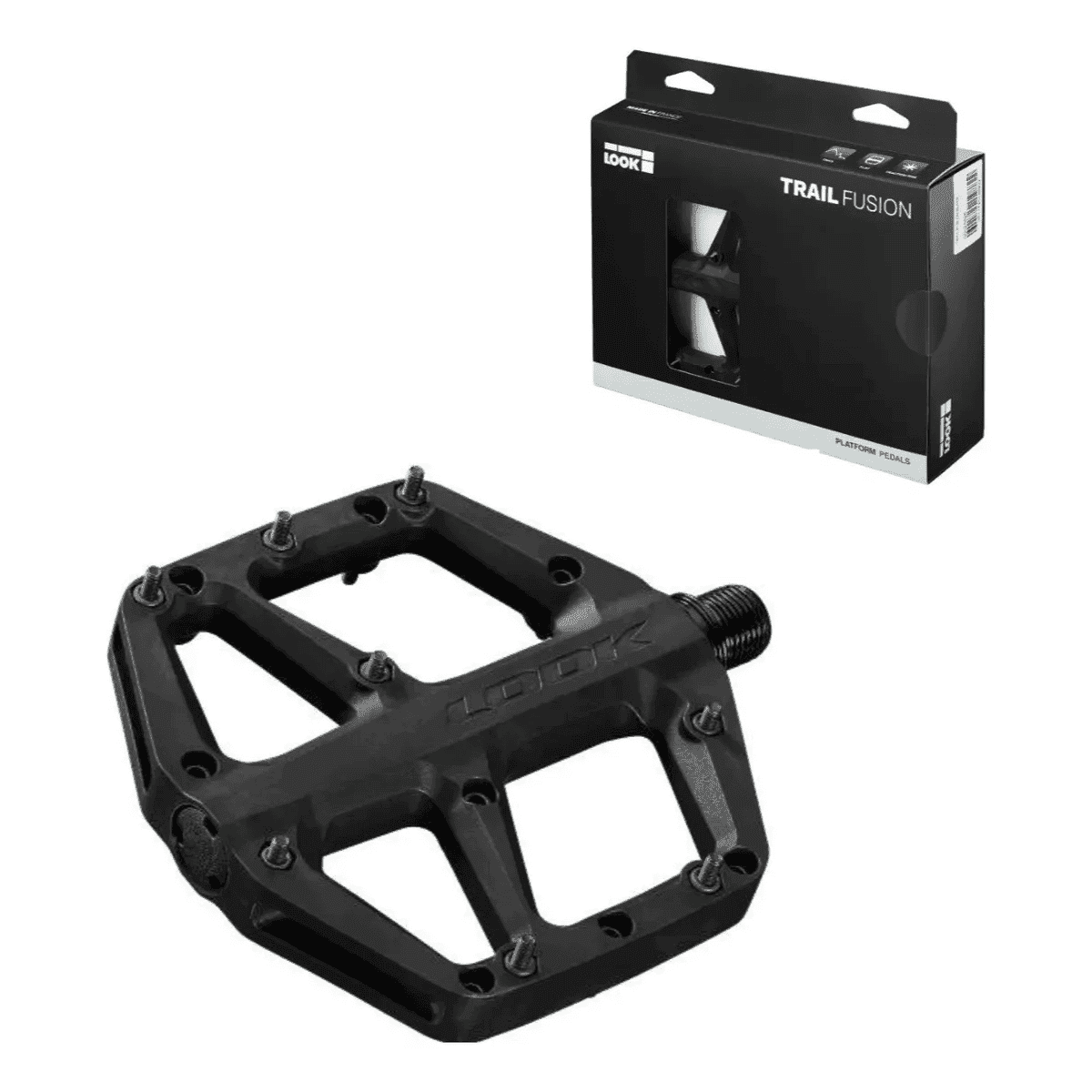 PEDAL BICICLETA TRAIL FUSION PRETO (NEW)
