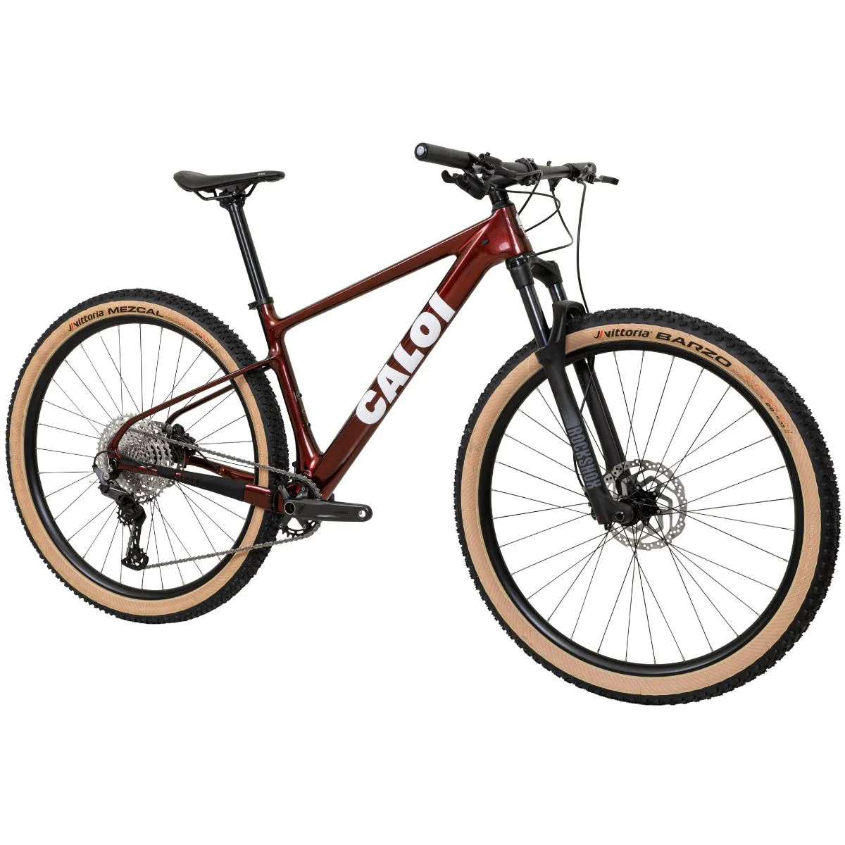Bike Caloi Carbon HT Sport Deore Cor Vermelho Ano 2026
