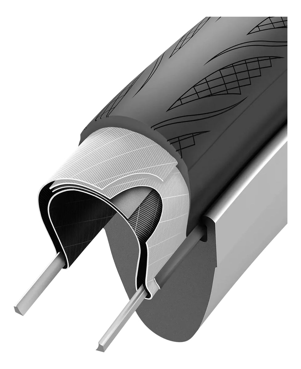 PNEU VITTORIA ROAD RUBINO 700X30 TLR BEGE/PRETO G2.0