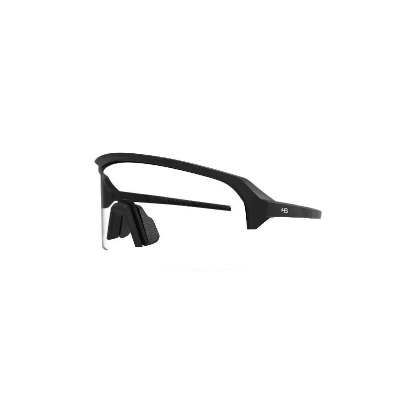 OCULOS HB EDGE FILTRO 3 UV PRETO FOSCO C/ LENTE FOTOGROMATICA TRANSPARENTE