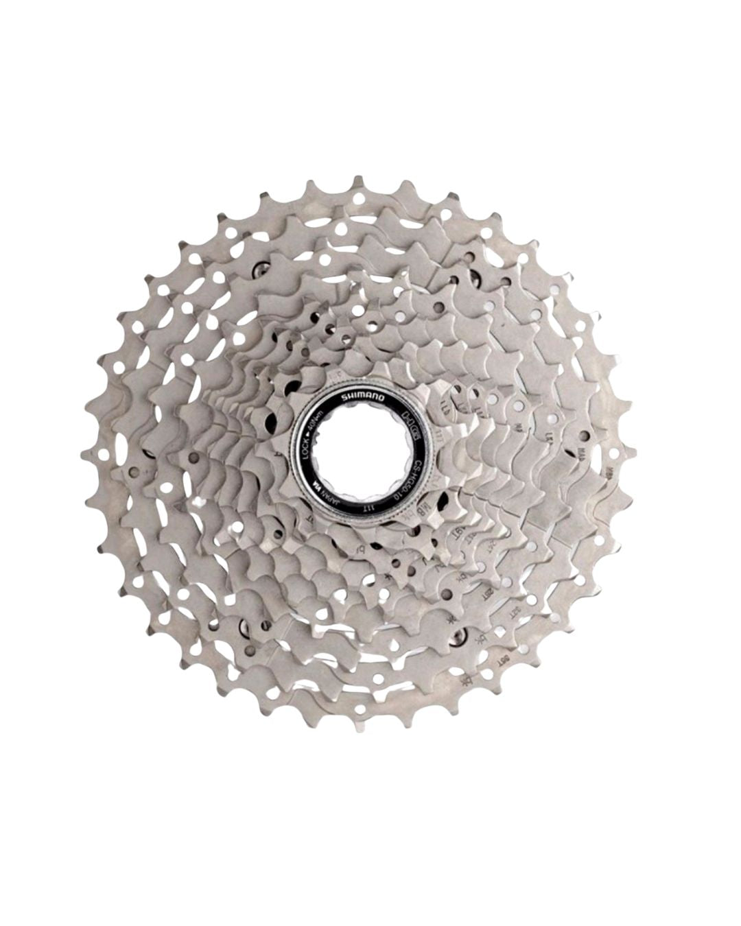 CASSETE SHIMANO SPROCKET 10V CS-HG50 11/36D 11/36D PRATA