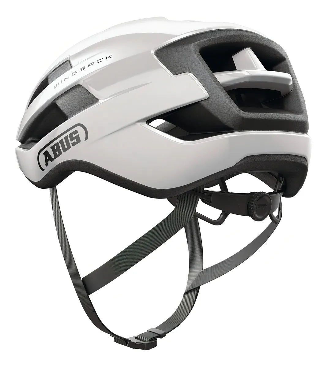 CAPACETE ABUS WINGBACK BRANCO BRILHANTE TAM P