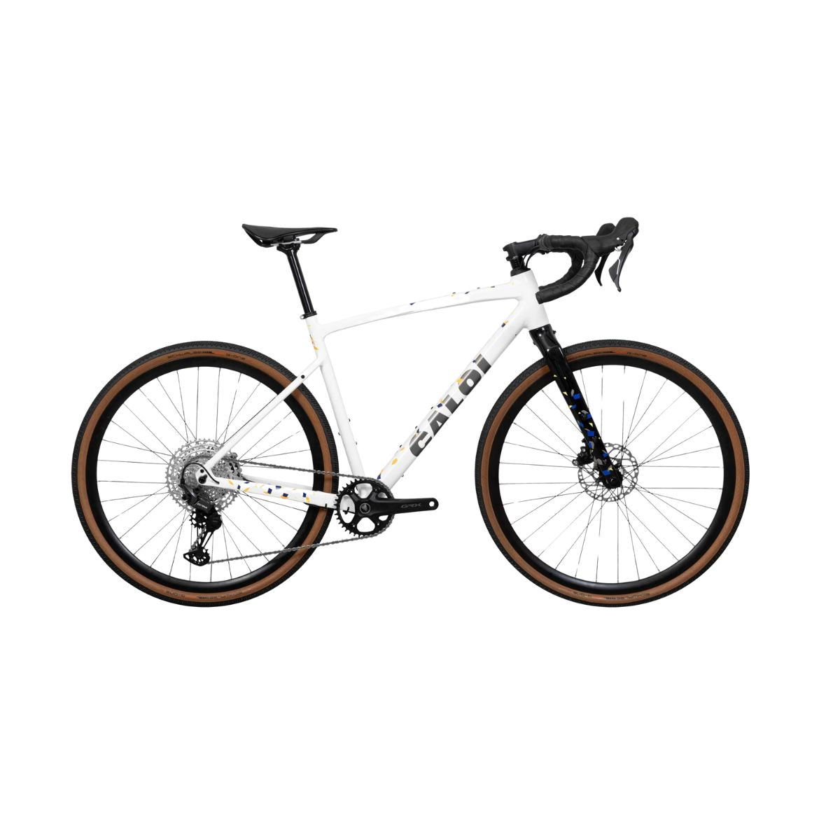 BIKE CALOI ARENITA GRAVEL 12V COR BRANCO