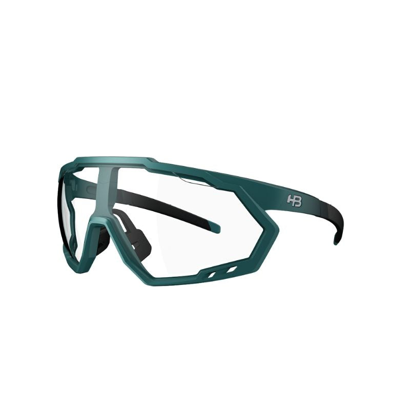 OCULOS HB SPIN GRAD DARK GREEN PRATA, CRISTAL